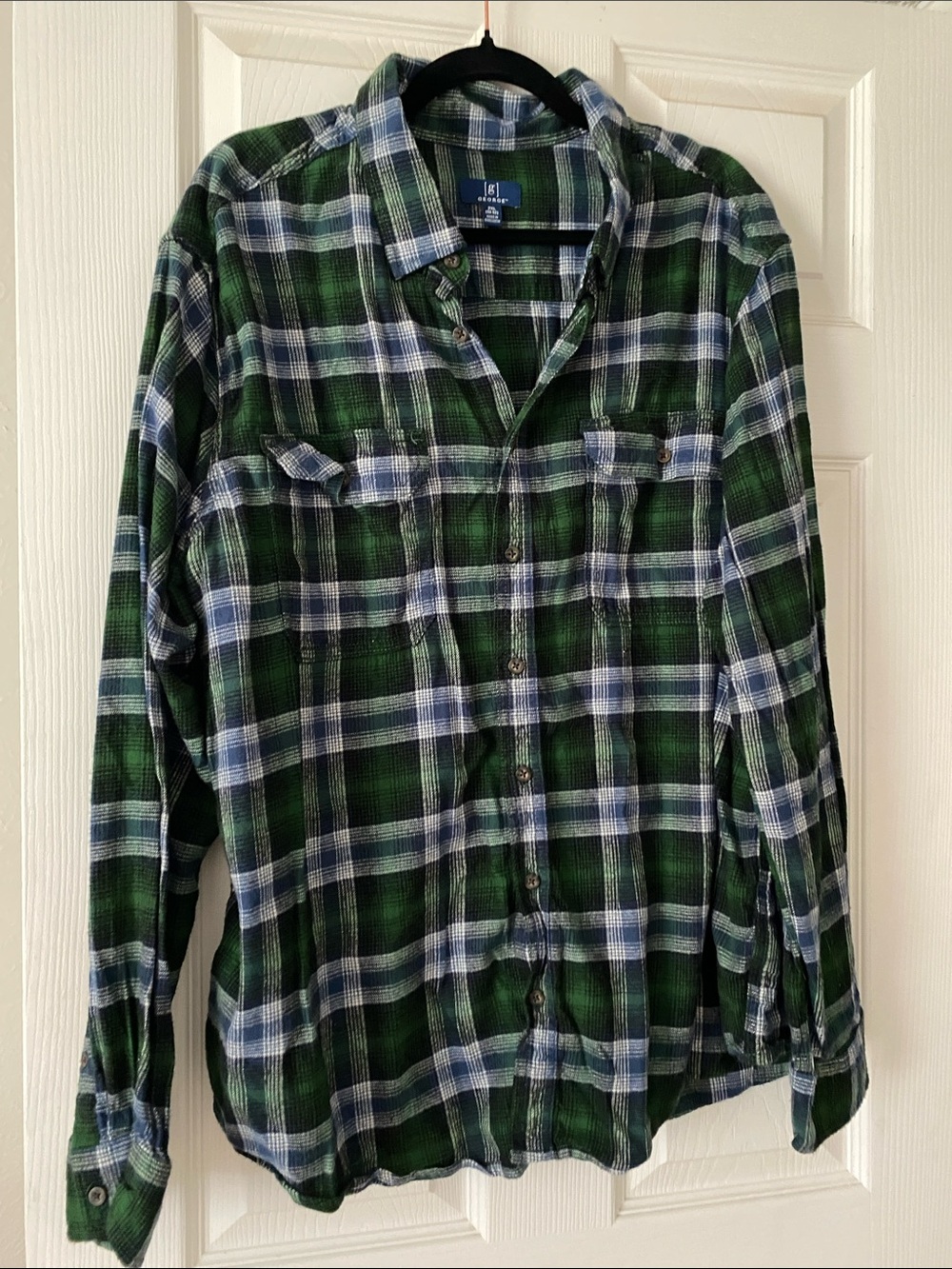 Green Plaid Flannel